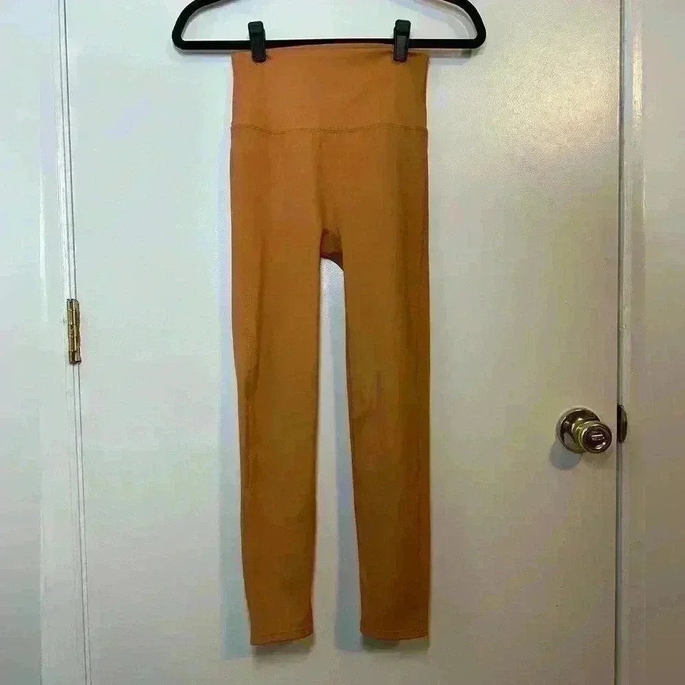 Zenana Burnt Orange Leggings - Size Small